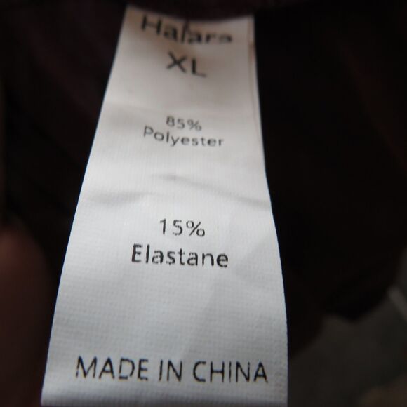 Halara Smocked Back Wrap Look Flowy High Low Maxi Dress Amaranth Size XL - Picture 10 of 11